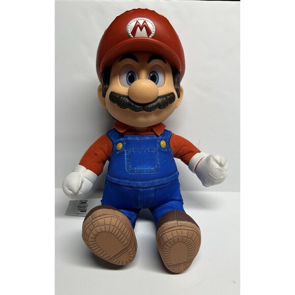 JAKKS Pacific Other - The Super Mario Bros Movie Poseable Plush Figure Jakks Pacific Nintendo In Hand